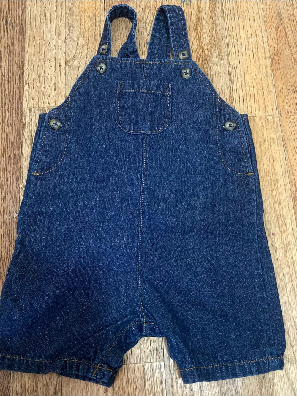 Carter's Just One You Baby Denim Shortalls Overalls Romper – Size 18M